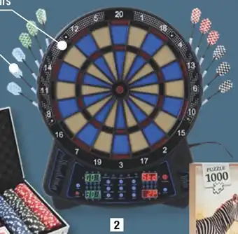 ALDI Crane jeu de fléchettes électronique offre