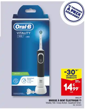 ALDI Oral-b brosse à dent électrique offre