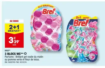 ALDI Bref 3 blocs wc offre