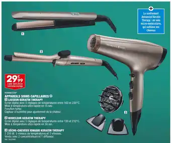Remington appareils soins capillaires