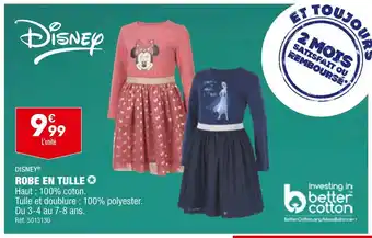 ALDI Disney robe en tulle offre