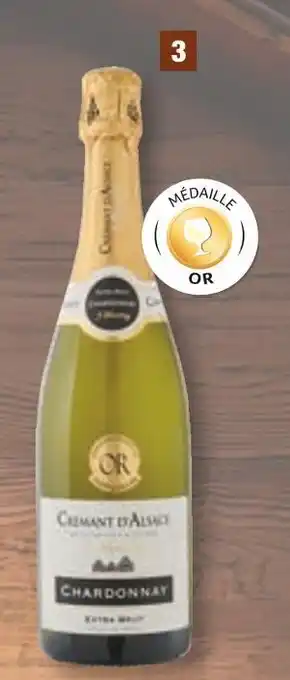 ALDI J.blessing crémant d’alsace chardonnay extra brut aop offre