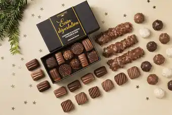 Grand Frais Écrin 20 chocolats français 205 g offre
