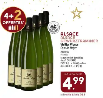 Lidl Alsace gewurztraminer offre