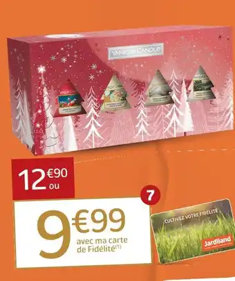 Jardiland Coffret 4 votives offre