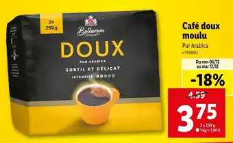 Bellarom café doux moulu