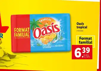 Lidl Oasis oasis tropical offre