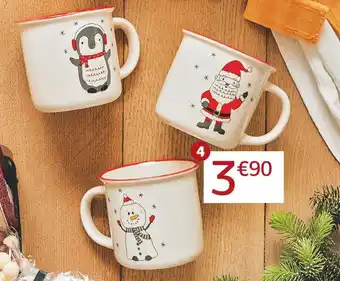 Jardiland Mug “noël” offre