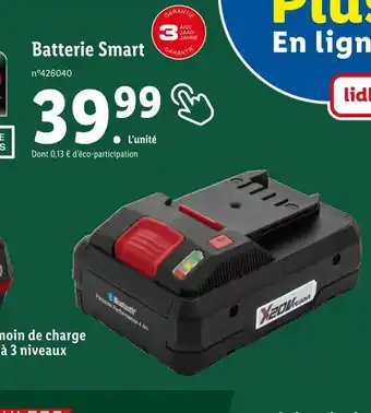 Lidl Batterie smart offre