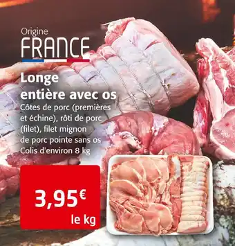 Colruyt Longe entière avec os offre