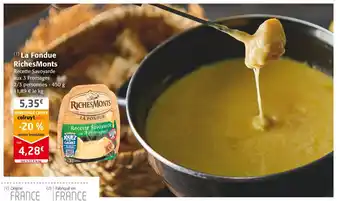 Colruyt Richesmonts la fondue offre