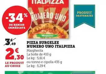 PIZZA SURGELEE NUMERO UNO ITALPIZZA