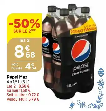 Bi1 Pepsi Max offre