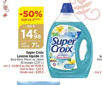Super Croix Lessive liquide