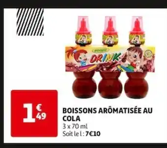 Auchan BOISSONS ARÔMATISÉE AU COLA offre