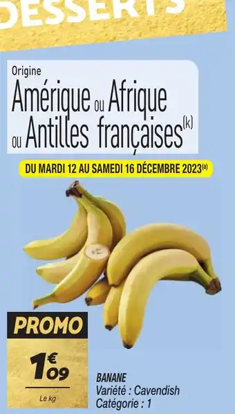 Netto BANANE offre