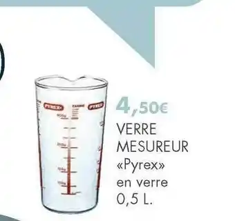 E.Leclerc Brico Verre Mesureur «pyrex» En Verre offre