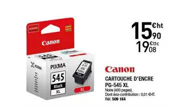 Hyperburo Cartouche D'encre Pg-545 Xl Canon offre