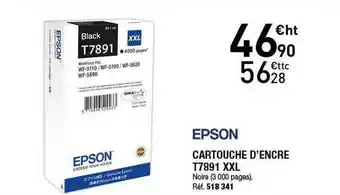 Cartouche D'encre T7891 Xxl Epson