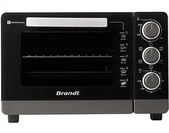 Bricomarché Four chaleur tournante 26l 1500w noir - fc265mb offre