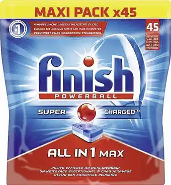 Casino Supermarchés Finish Powerball All in 1 Max Tablettes lave vaisselle offre