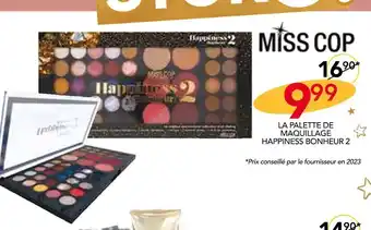 Miss cop la palette de maquillage happiness bonheur 2