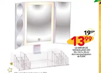Stokomani Le miroir de maquillage led offre
