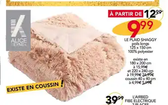 Stokomani Alice keynes le plaid shaggy offre