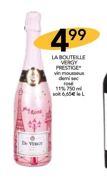 Stokomani La bouteille vergy prestige offre
