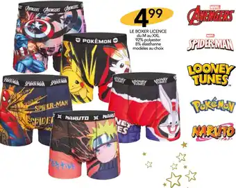 Stokomani Le boxer licence offre