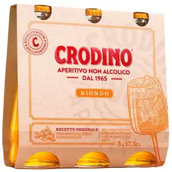 Carrefour Market Crodino apéritif sans alcool offre