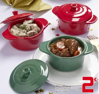 Gifi Mini cocotte offre