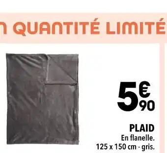 Supeco Plaid offre