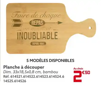 Gifi Planche à découper offre