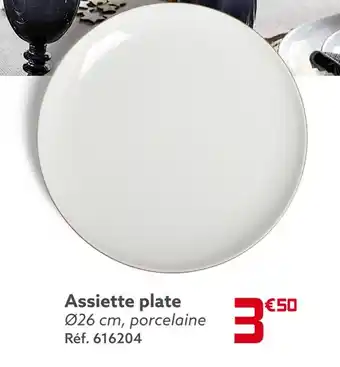 Gifi Assiette plate offre