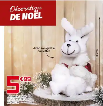 Gifi Renne à poser offre