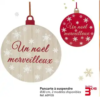 Gifi Pancarte à suspendre offre
