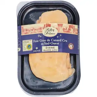 Carrefour Market Reflets de france foie gras de canard cru du sud-ouest i.g.p. surgelé offre