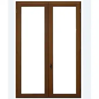 Brico Cash Fenetre bois 2 vantaux h145 x l120 cotes tableau gd menuiseries offre