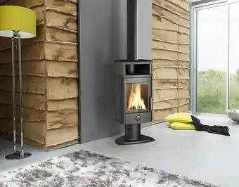 Bricomarché Poêle à bois melville - 12kw offre