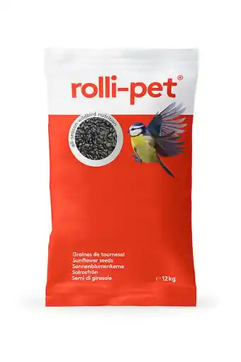 Bricomarché Graines de tournesol noir 12 kg rolli-pet offre