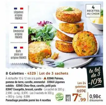 Thiriet 8 Galettes offre