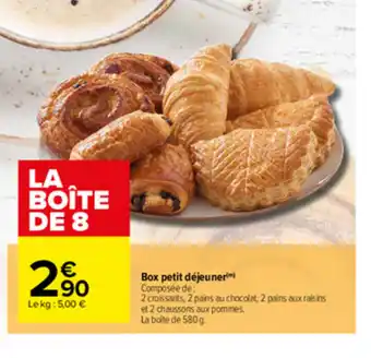 Carrefour Box petit déjeuner offre