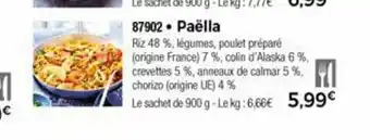 Thiriet Paella offre