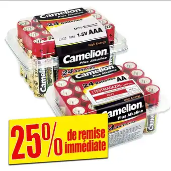 Norma 24 piles alcalines offre