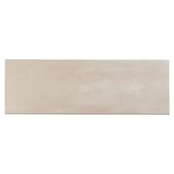 Castorama Carrelage mural ivoire 20x60cm soft travertin mat offre