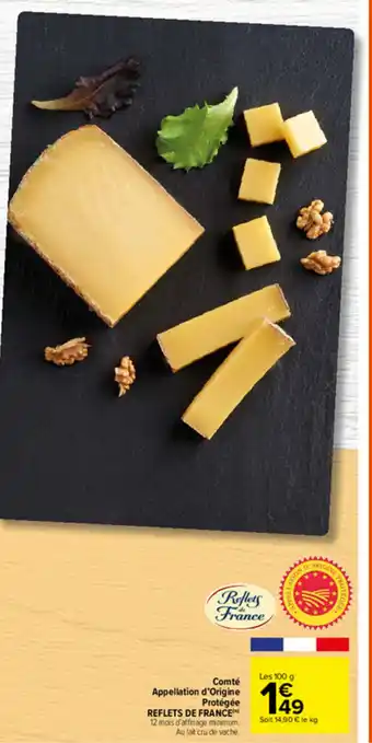 Carrefour Comté Appellation d'Origine Protégée offre