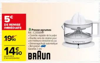 Carrefour Presse-agrumes offre