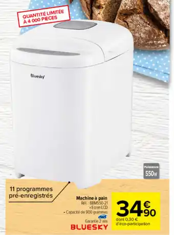 Carrefour Machine à pain offre