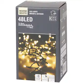 Action guirlande lumineuse de noël
